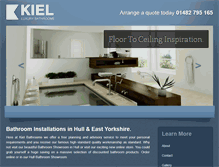 Tablet Screenshot of kielbathroomshull.co.uk